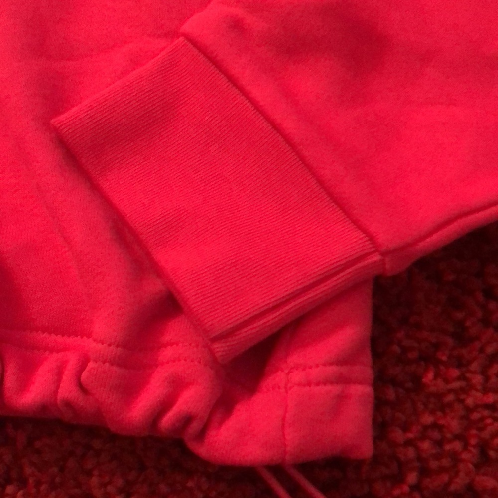Adidas Pink Crop adjustable hoodie - Picture 2 of 9